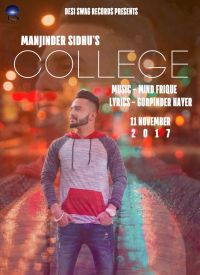 College Manjinder Sidhu MP3 Song, College Album