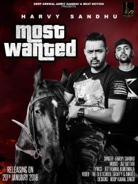 Most Wanted Harvy Sandhu MP3 Song, Most Wanted Album
