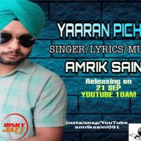 Yaaran Piche Amrik Saini MP3 Song, Yaaran Piche Album