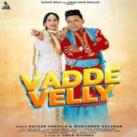 Vadde Velly Balkar Ankhila, Manjinder Gulshan MP3 Song, Vadde Velly Album